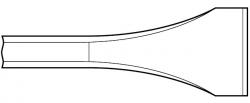 Scaling Hammer Chizel 1 3/8" X 18"