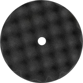 8" x 1.5" Black Waffle Faced Foam Grip Pad