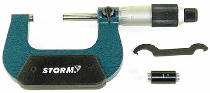 Swiss Style Micrometer 4-5in. Range, .0001in Graduation