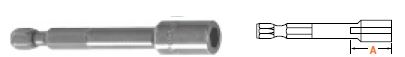 1/4" Nutsetter 1/4" Hex Drive