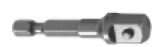 1/2" Male Square 1/4" Hex Drive Extension