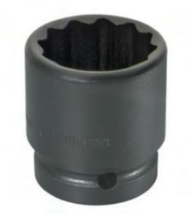 1" Drive 12 Point Standard Impact Socket 2-9/16"