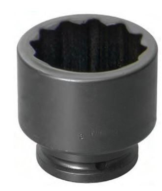 1-1/2" Drive SAE 1-3/8" Impact Shallow Socket