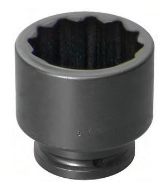 1-1/2" Drive SAE 2-3/16" Impact Shallow Socket