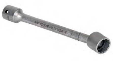 1/2" Drive Flextension, 6 Point 7 1/2" Overall Length