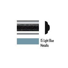 5/8" Fine Line Molding Light Blue Metallic 2-13' Kit