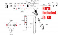 Repair Kit For SG8EKA-HVLP