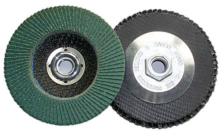 Flap Disc - Type 27 Zirconia 4.5" x 7/8" - 80 Grit 3 Pack