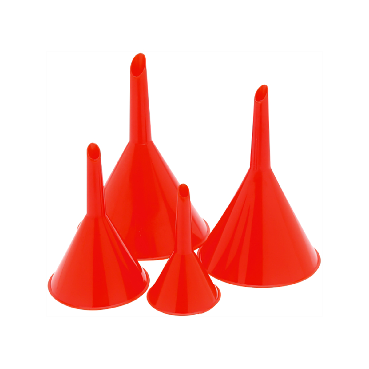 4 pc Plastic Funnels