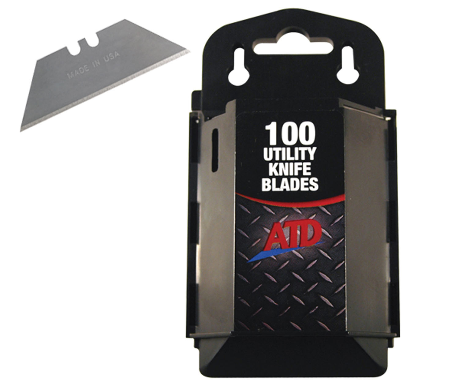 100PK UTILITY BLADES W/DISPENS