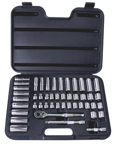 47PC 3/8" DR 12-POINT SOCK SET