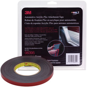 ATTACHMENT TAPE BLACK 7/8"X10