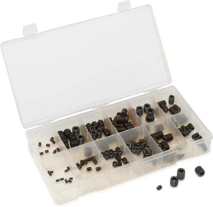 160PC SAE HEX HD SCREW ASSORT