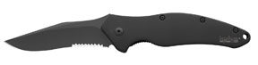 BLACK SHALLOT FOLDING KNIFE