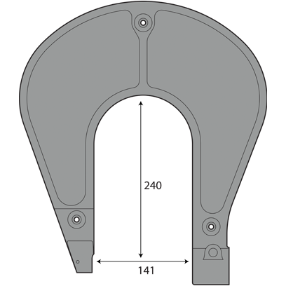 Large Arm for 10T (140x260)