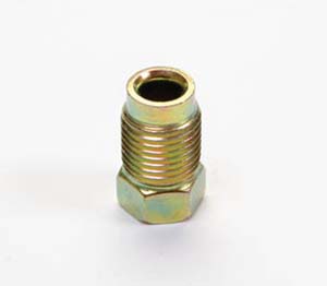 M10X1.0 GOLD INVERT FLARE NUT