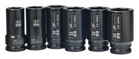 6PC 3/4" MET SOCKET SET