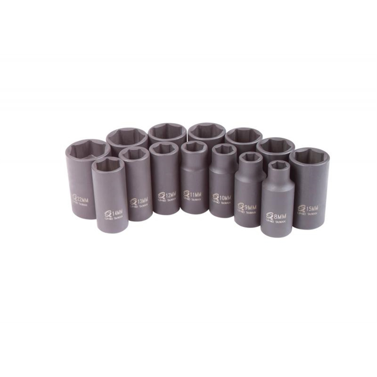 3/8\" 8MM SEMI-DEEP IMPACT SOCKET