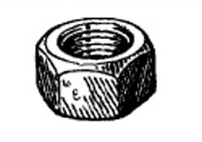 3/8-16 HEX NUT