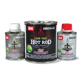 SEM HR010 Hot Rod Black Single Stage Auto Paint Kit