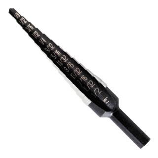 Unibit Step Drill No. 9 - 2 Sizes 7/8, 1-1/8 Inch