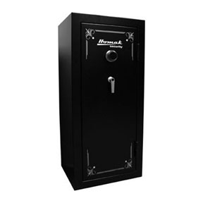 24 - GUN STEEL SAFE - FIRE RE