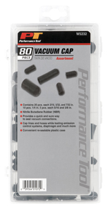 80 Piece Vacuum Cap Assortment