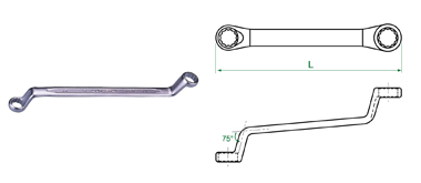 OFFSET BOX END WRENCH 11x13 METRIC 12PT 19701113