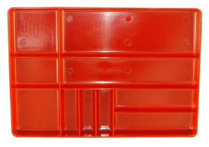 Red Tool Box Storage Tray