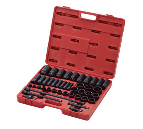 43PC 1/2\" DR AE IMPACT SOCKET SET