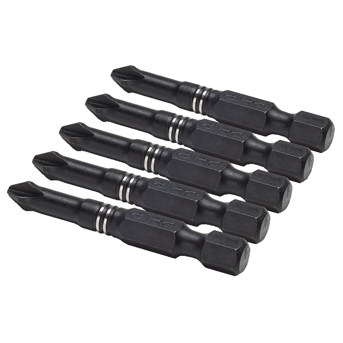 5 Pc. 2" Phillips 2 Impact Bit Set