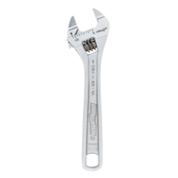 4 Inch Xtra Slim Jaw Adjustable Wrench Chrome...