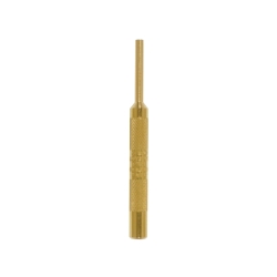 BRASS PUNCH PIN 1/8 X 1 X 4 ON .250 ROUND