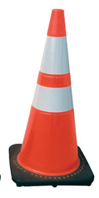 28" TRAFFIC SAFETY CONE