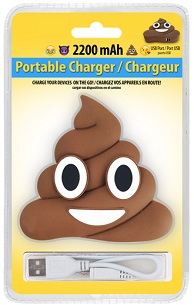 Emoji POOP Bank Charger and