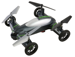 Carbon Fiber Quad Copter Car