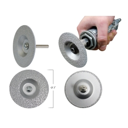 3" 3-in-1 Diamond Grinding Wheel