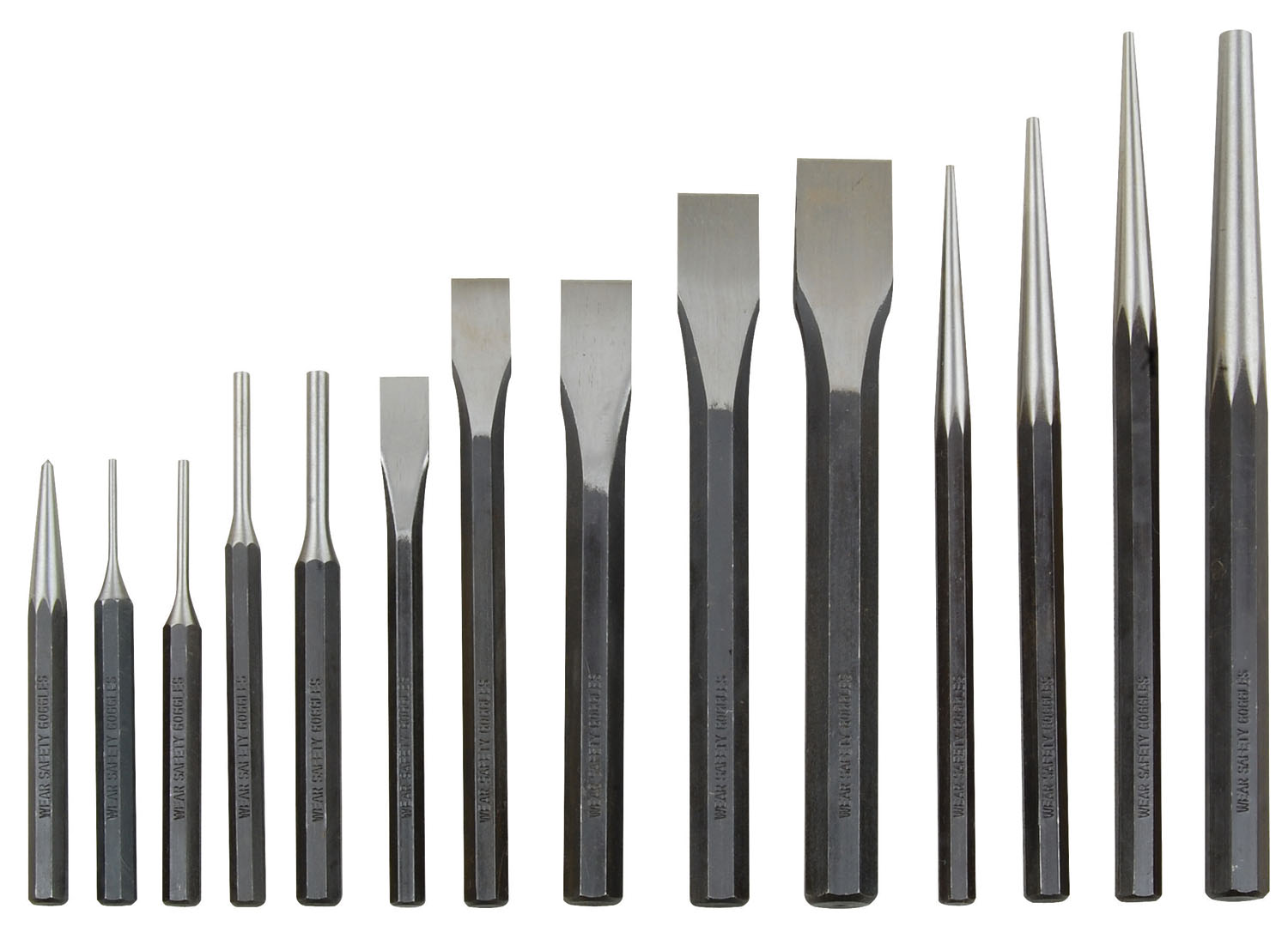 14PC PUNCH & CHISEL SET