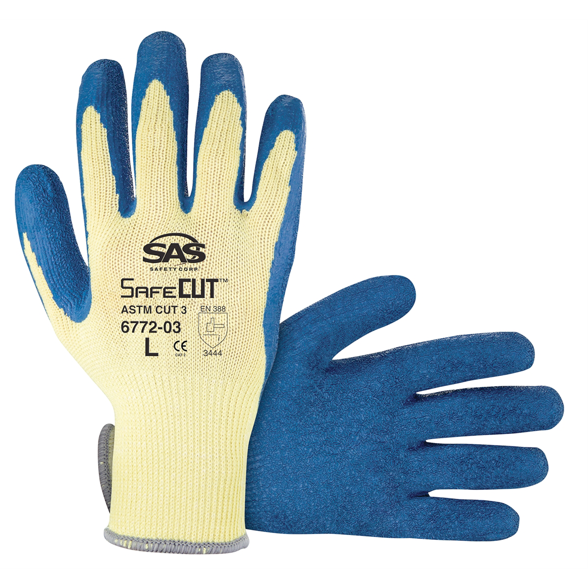 SAFECUT GLOVE LATEX M