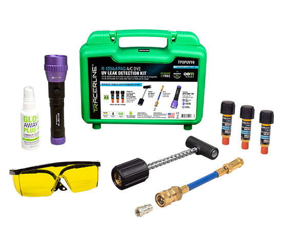 R1234YF/PAG A/C DYE UV LEAK DETECTION KIT