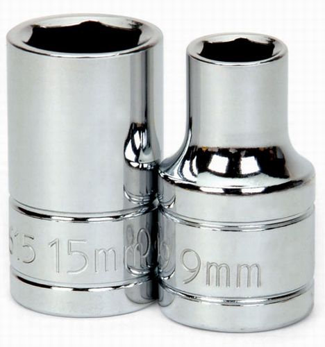 1/2" Drive 6-Point Metric 24 mm Shallow Socket