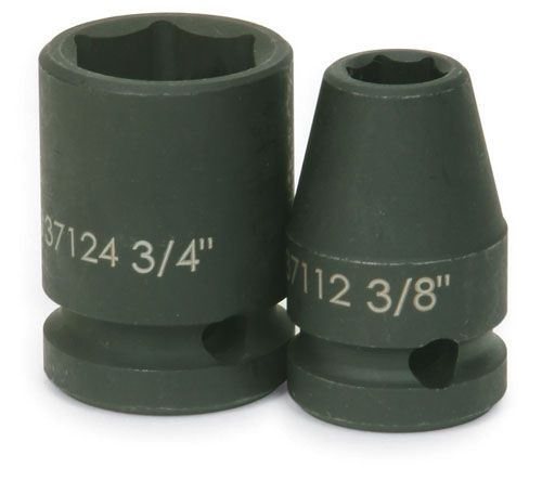 1/2 Drive Shallow Impact Socket, 6 Point, 5/8