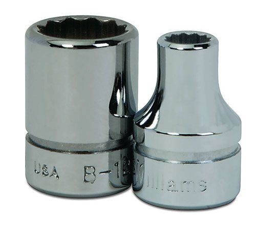 3/8" Drive 12-Point SAE 19/32" Shallow Socket