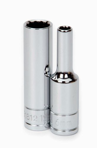 3/8" Drive 12-Point Metric 12 mm Deep Socket