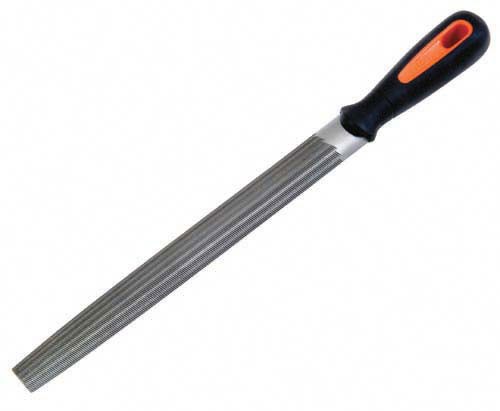 6" Smooth Cut Half-round file with Ergo™ Handle