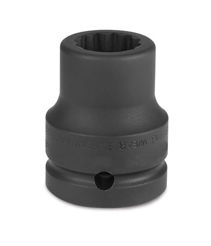 3/4" Drive 12-Point Metric 25 mm Shallow Impact Socket