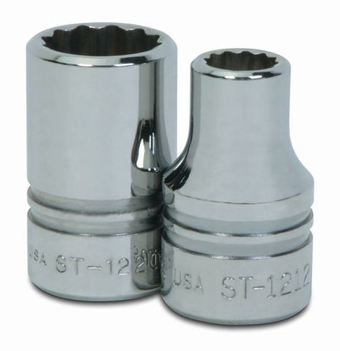 1/2" Drive 12-Point SAE 3/4" Shallow Socket