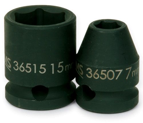 11MM Shallow 6 Point Impact Socket 3/8 Drive