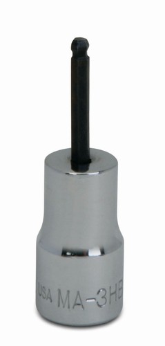 1/4" Drive SAE 9/64" Ball Tip Hex Bit Socket