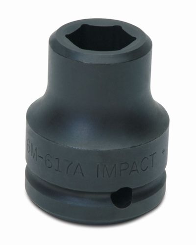 3/4" Drive 6-Point Metric 27 mm Shallow Impact Socket